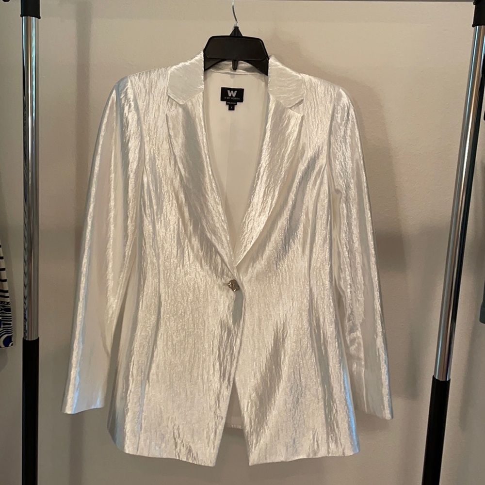 Elegant White Dress Jacket
